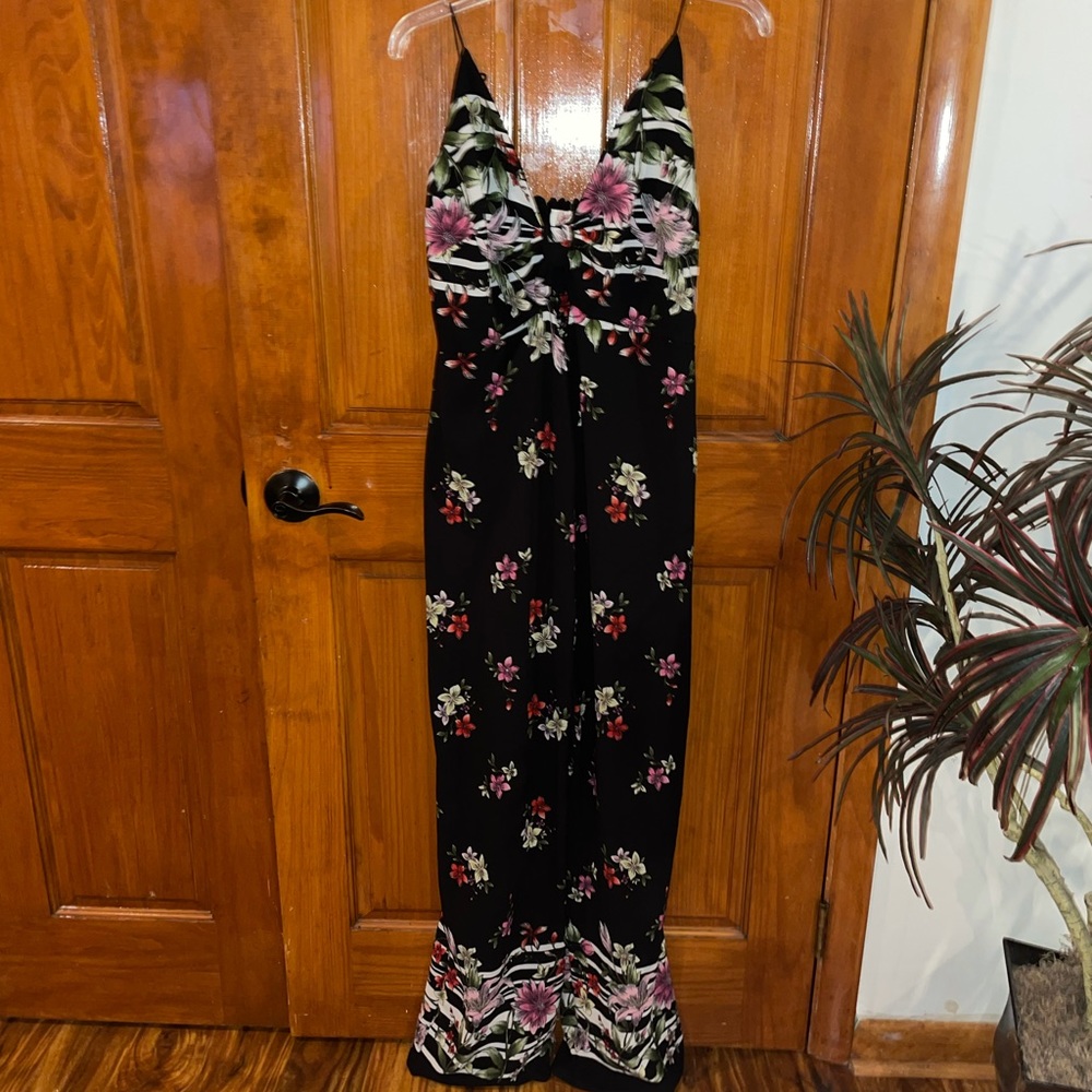 🌺 Floral plus sized jump suit